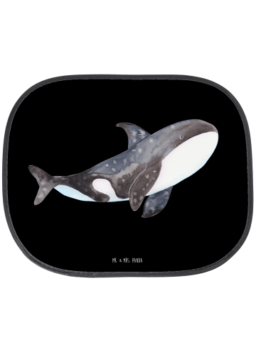 Mr. & Mrs. Panda Auto Sonnenblende Orca ohne Spruch in Schwarz