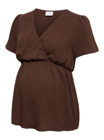 mama licious Bluse in Cocoa Brown