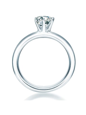 Trilani Ring Sterling Silber Zirkonia in silber