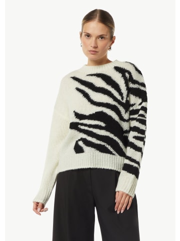 comma Strickpullover langarm in Weiß