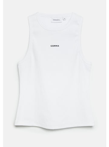 comma T-Shirt in 01E0_weiß