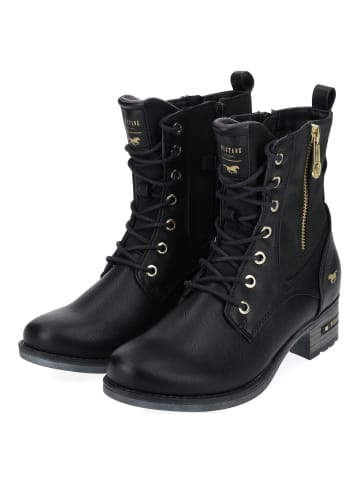 Mustang Stiefelette in Schwarz