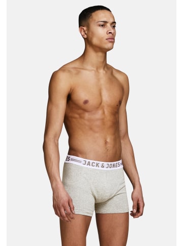 Jack & Jones Boxershorts 'Sense' in hellgrau