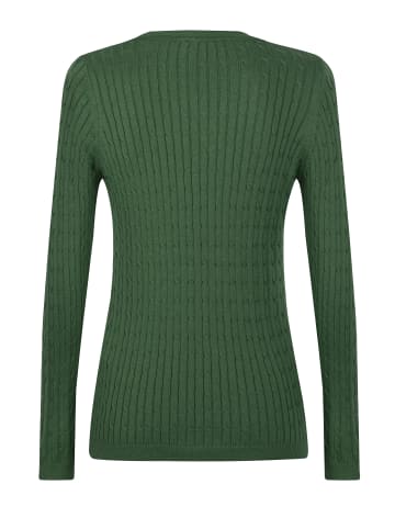 JIMMY SANDERS Pullover Mit V-Ausschnitt in Grün