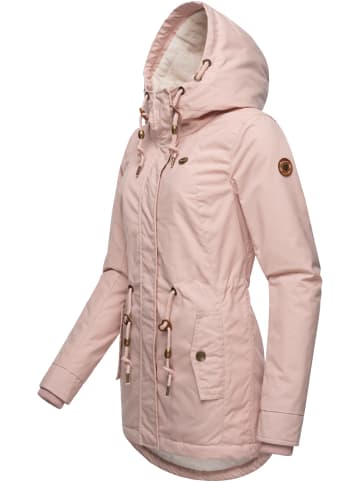 ragwear Winterjacke Monadis Black Label in Old Pink022