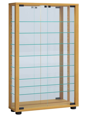 ebuy24 Vitrinenschrank LumoMini 12 Buche 59 x 18 cm