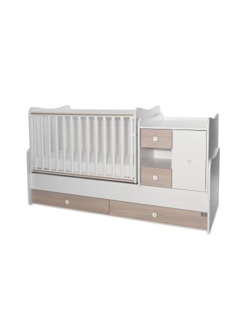 Lorelli Baby- und Kinderbett Mini Max in braun