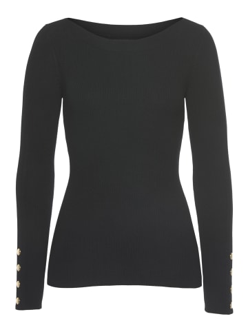Melrose Strickpullover in schwarz