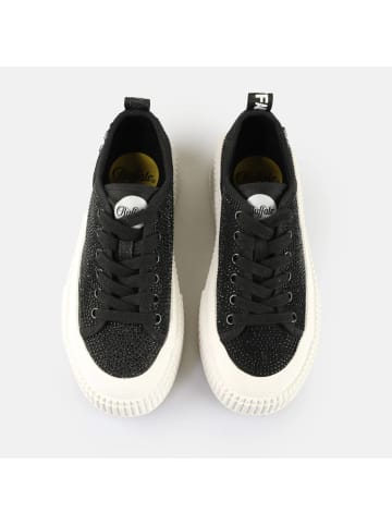 Buffalo Madison Glam Low Sneaker in Schwarz/Mermaid