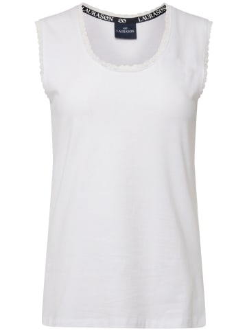 LAURASØN Strick-Top in schneeweiß