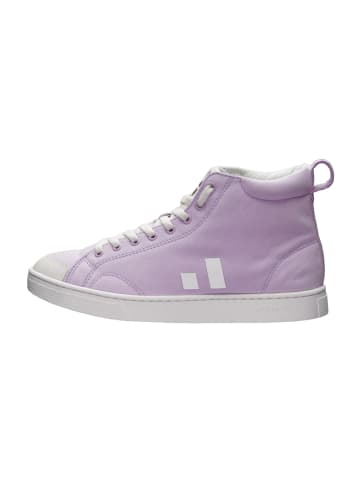 ethletic Canvas Sneaker Active Hi Cut in Lavender Pink | Just White