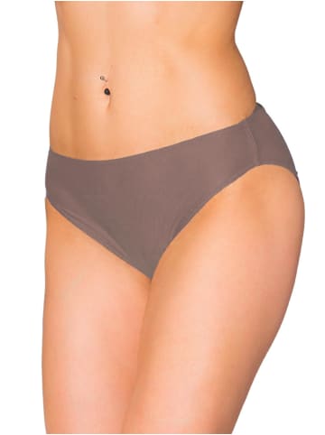 Aquarti Bikinihose in braun Modell 1