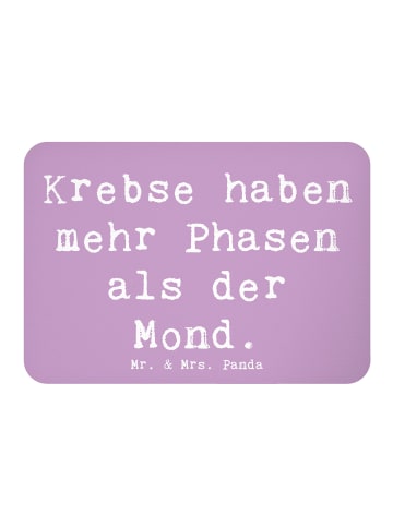 Mr. & Mrs. Panda whiteboardmagnet Spruch Krebs Phasen mit Spruch in Lavendeltraum
