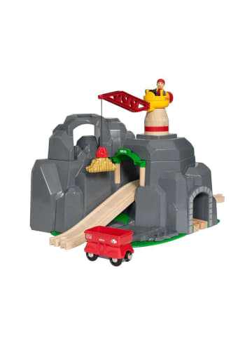 Brio Aktionsspiel BRIO World - Große Goldmine mit Sound-Tunnel Ab 3 Jahre in bunt