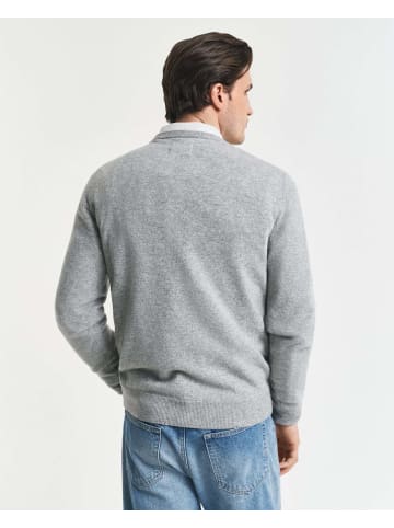 Gant Pullover aus Wolle in hellgrau - 0005