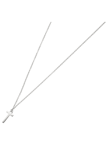 Smart Jewel Collier Mit Buchstabe T in Silber