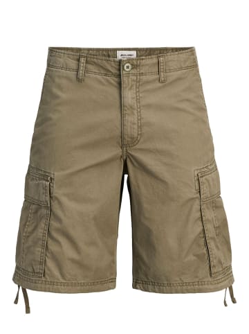 JACK & JONES PLUS Cargo Shorts in Olive Night
