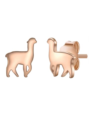 Glanzstücke München Ohrstecker Alpaka Sterling Silber in roségold