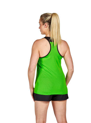 erima Change By Erima Tanktop in green/schwarz/weiss