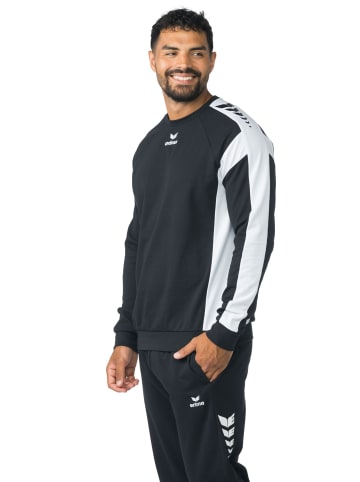 erima Unisex Erwachsene, Erwachsene Sweatshirt GK in schwarz/weiss