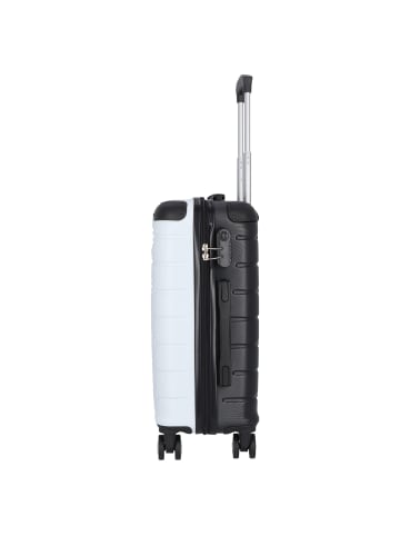 Nowi Rhodos 4 Rollen Trolley 58 cm weiss-sz