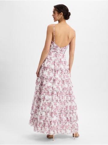 HEY KYLA Kleid in weiß altrosa - 0002