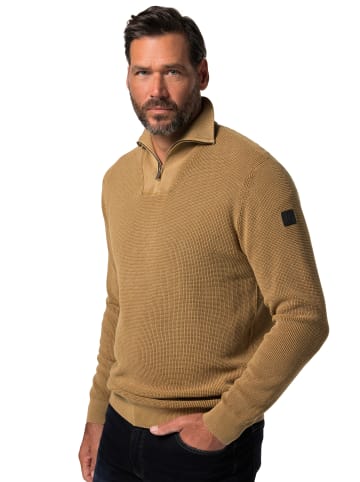 JP1880 Pullover in sandstein