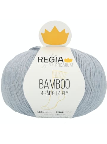 Regia Handstrickgarne Premium Bamboo, 100g in Grey-blue