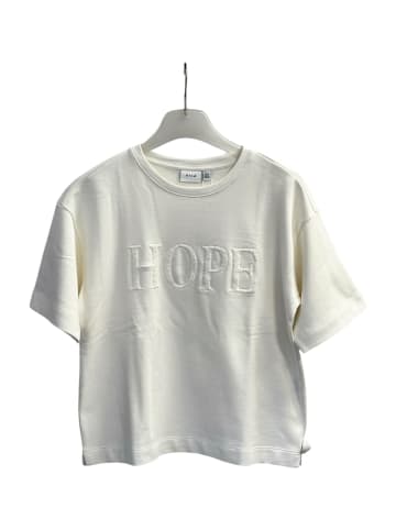 Vila HOPE O-NECK 2/4 SWEAT TOP in Snow White