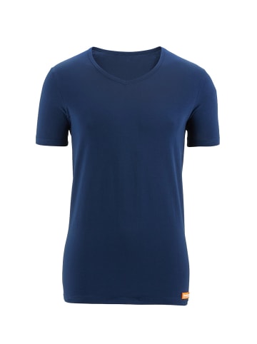 Bruno Banani Unterhemd / Shirt Kurzarm WARM UP in Marine