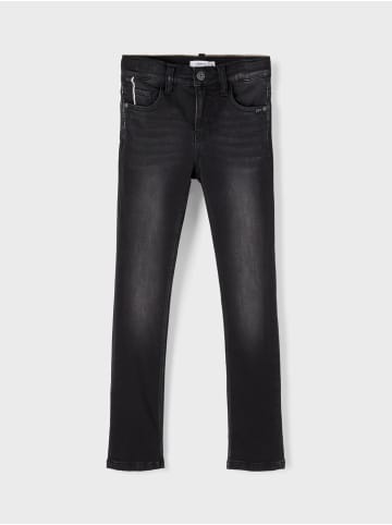 name it Stretch Jeans Slim Fit NKMTHEO in Schwarz