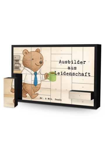 Mr. & Mrs. Panda Adventskalender Ausbilder Leidenschaft Design m... in Weiß