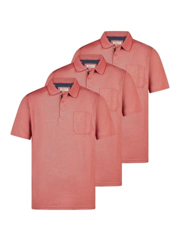 Redmond Poloshirt Basic in Rot