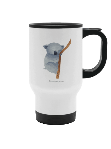 Mr. & Mrs. Panda Travel Mug Koalabär ohne Spruch in Weiß