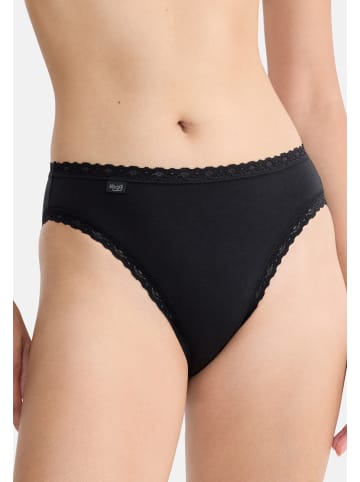 Sloggi Tai Slip 24/7 Cotton Lace in Schwarz