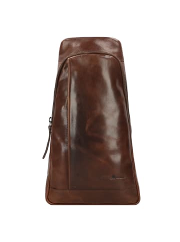 Greenburry Newport Umhängetasche Leder 33 cm in coffee