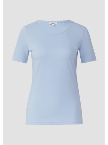 s.Oliver T-Shirt in 5083_hellblau