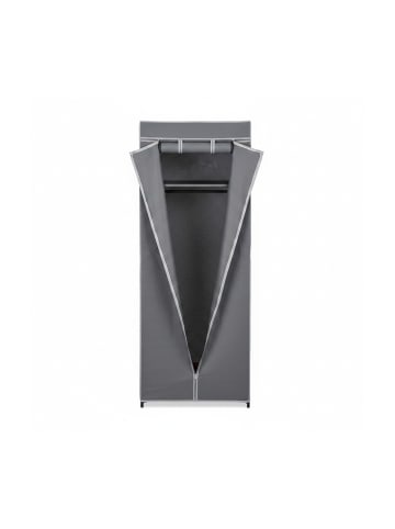 relaxdays Stoffschrank in Anthrazit - (B)60 x (H)157 x (T)45 cm