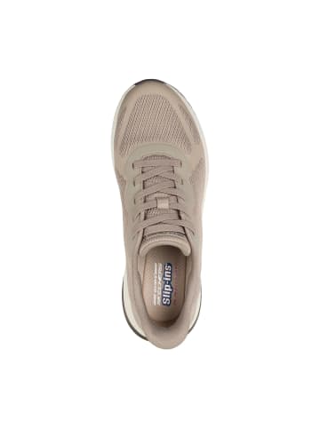Skechers Lowtop-Sneaker BOBS SQUAD 4 in dark taupe