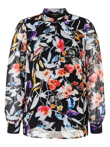More & More Blumenbluse in flowerleaves print