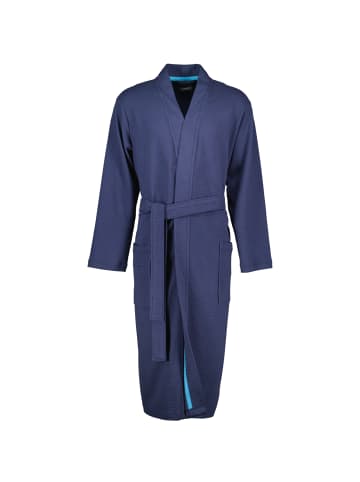 Cawö Home Cawö Home Bademäntel Herren Kimono 816 marine - 14 in marine - 14