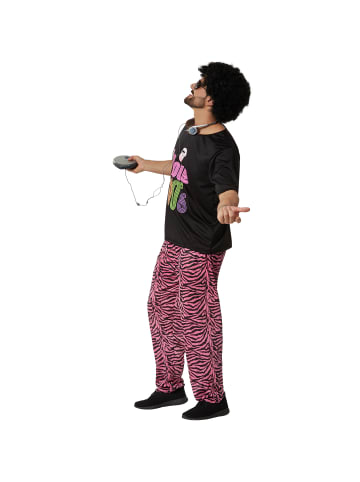 tectake Herrenkostüm  Jogger I love 80´s Kultiger 80er-Look: T-Shirt mit „I Love 80’s“-P
