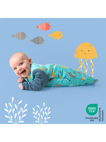 Schlummersack Babyschlafsack, 3.5 TOG in Hellblau