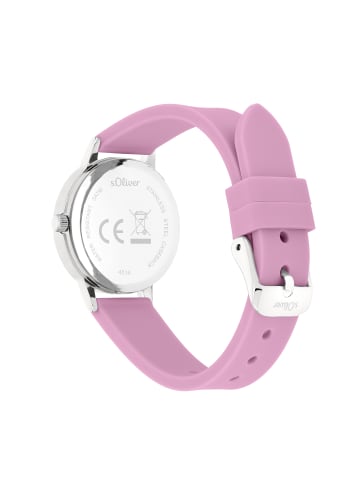 s.Oliver Armbanduhr Sternschnuppe in rosa