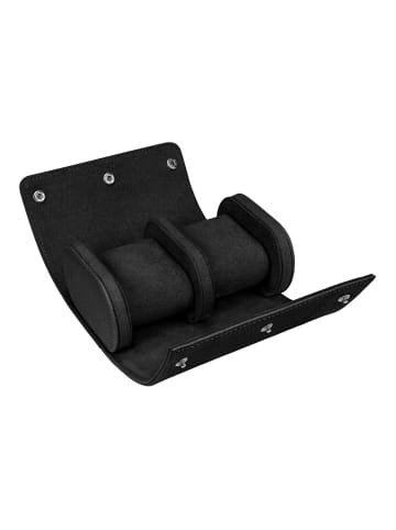 Windrose Uhrenbox 15 cm schwarz