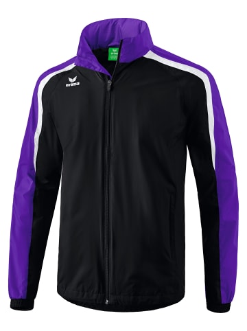 erima Liga 2.0 Allwetterjacke in schwarz/violet/weiss