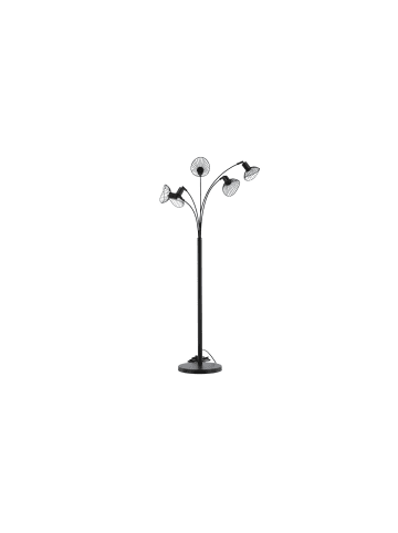 ebuy24 Stehlampe Elsa Schwarz 36 x 81 cm