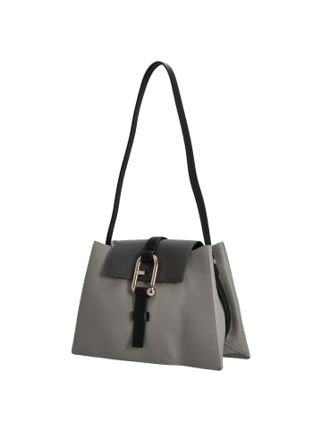 Furla Nuvola S - Schultertasche 27 cm (vaniglia+deserto+brandy) in cenere+soil+nero