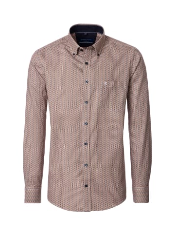 CASAMODA Freizeithemd in Braun