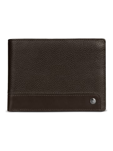 Bugatti Due Geldbörse RFID Schutz Leder 12.5 cm braun